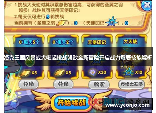 洛克王国风暴战犬崛起挑战强敌全新冒险开启战力爆表技能解析